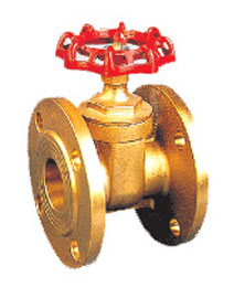 黃(huang)銅法蘭(lan)閘閥